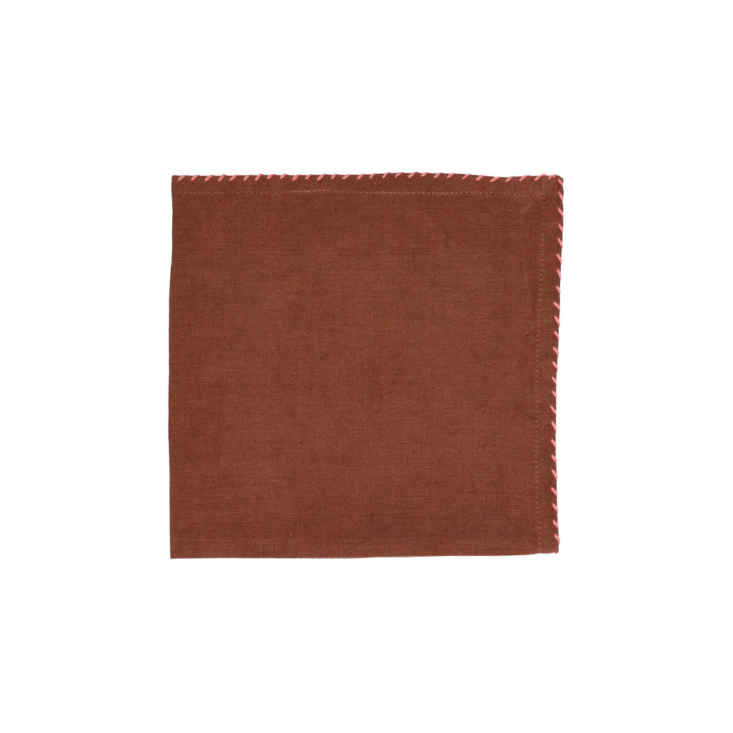 Olive Napkin - Rust
