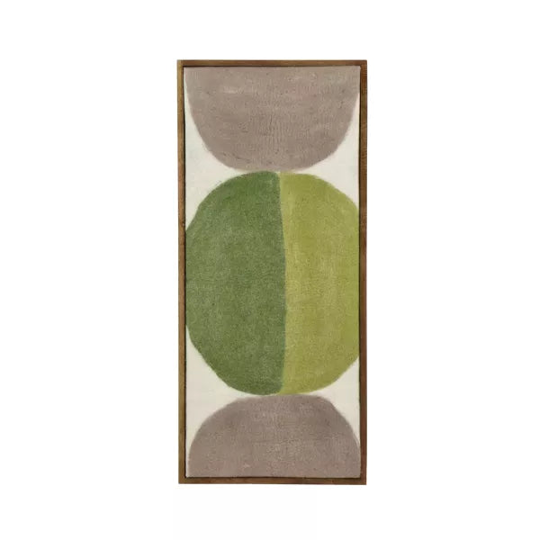 Pomax Wooly Green Wall Decor - Version I