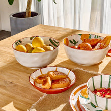 Load image into Gallery viewer, Mykonos Porcelain Salad Bowl