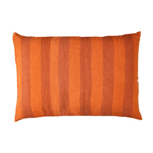 Cirque Magique Rust Stripe Cushion
