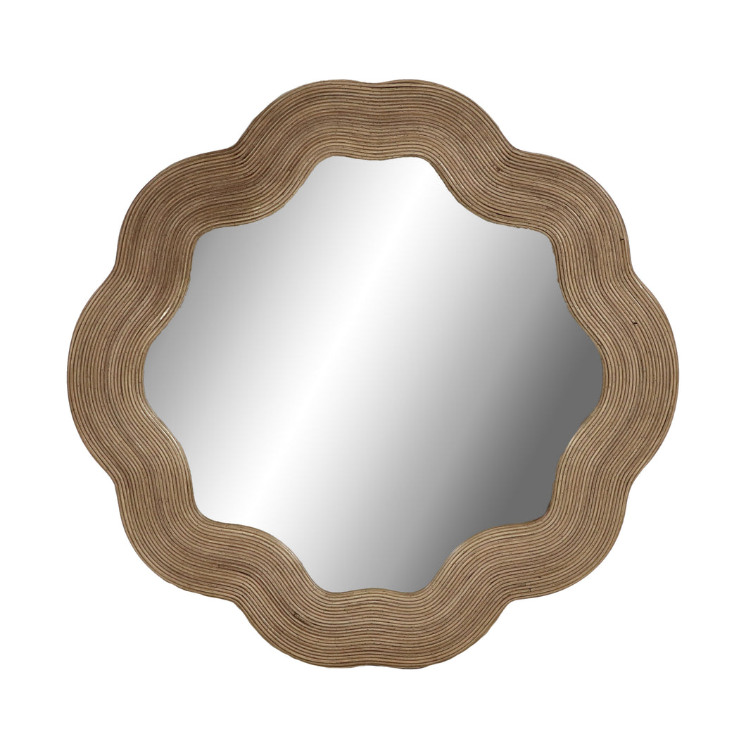 Reflet Rattan Mirror