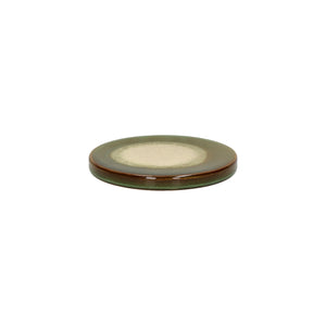 Shiso Green Ceramic Coasters - Set of Four