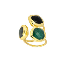 Load image into Gallery viewer, Amelie Three Stone Ring OL