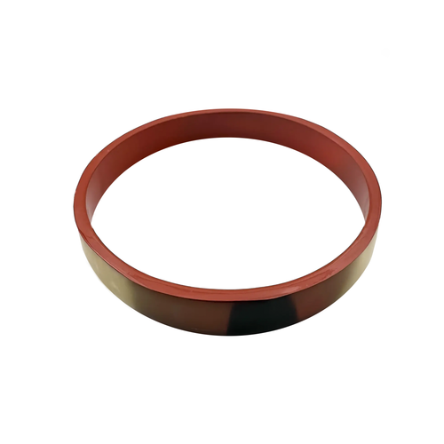 Lacquered Buffalo Horn Bangle - Terracotta