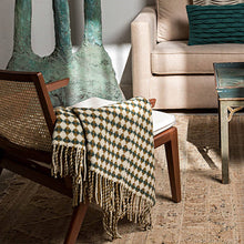 Load image into Gallery viewer, Bicolor Azulejo Throw