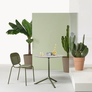 Tripé Round Folding Bistro Table - 2 Heights