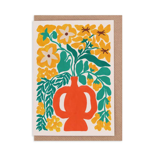 Golden Greetings Card