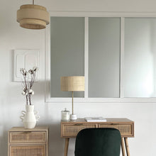 Load image into Gallery viewer, Rafia Natural Moon Lamp Shade
