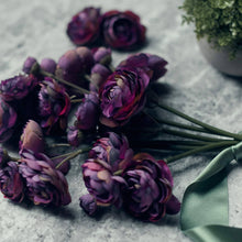 Load image into Gallery viewer, Abigail Artificial Ranunculus Bunch