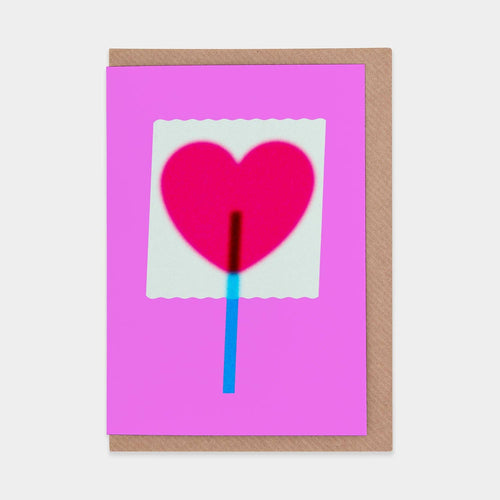 Lollipop Greetings Card