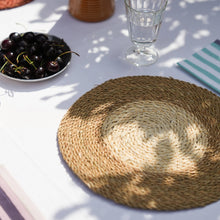 Load image into Gallery viewer, Seagrass Placemats Set of 2 - Warm Natural