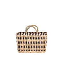Load image into Gallery viewer, Indigo Woven Reed Small Basket