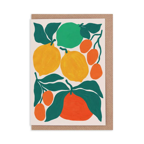 Citrus Greetings Card