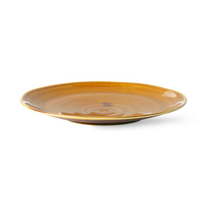 HKliving Japanese Dinner Plate Brown