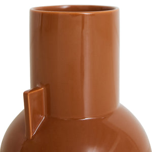 HKliving Caramel Ceramic Vase