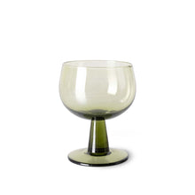 Load image into Gallery viewer, HKliving Olive Low Wine Glass