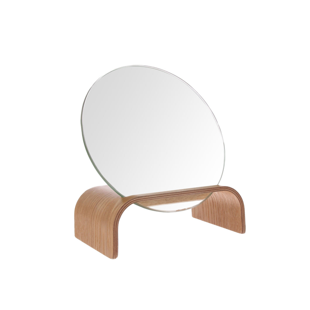 HKliving Willow Wooden Mirror Stand