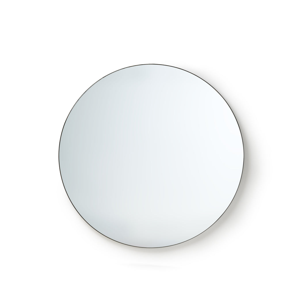 HKliving Round Metal Frame Mirror 80 cm