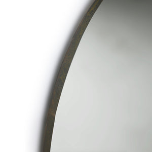 HKliving Round Metal Frame Mirror 80 cm