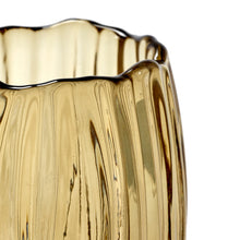 Load image into Gallery viewer, Serax Ribbed Amber Glass Vase