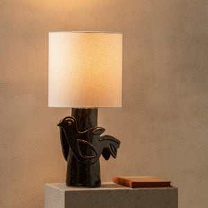 Paloma Black Bird Table Lamp
