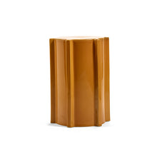 Load image into Gallery viewer, Ochre Geometrical Pawn Side Table