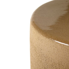 Load image into Gallery viewer, Side Table Round Beige Stone Pawn