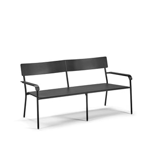 August Two Seat Outdoor Bench