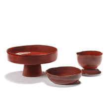 Load image into Gallery viewer, La Mère High Bowl On Foot Venetian Red