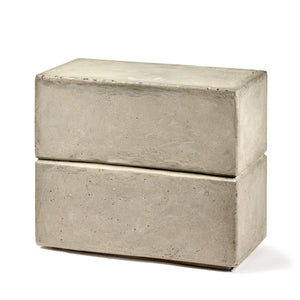 Rectangular Concrete Stool Pawn