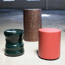 Load image into Gallery viewer, Round Stool Fiber Red Pawn