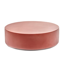 Load image into Gallery viewer, Round Coffee Table Fiber Red Pawn