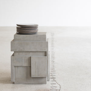 Side Table Concrete Pawn