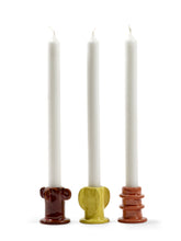 Load image into Gallery viewer, Glazed Molly Candle Holder - Set of 3