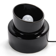 Load image into Gallery viewer, Black Pillar Table Lamp