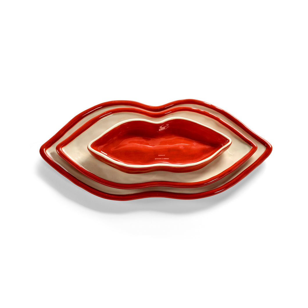 Serving Dishes Lips Set of 3
