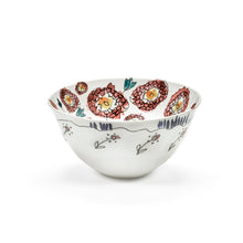 Load image into Gallery viewer, Marni Midnight Flowers Medium Serving Bowl - Anemone Milk