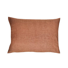 Load image into Gallery viewer, Large 100% Linen Cushion - Cinnamon