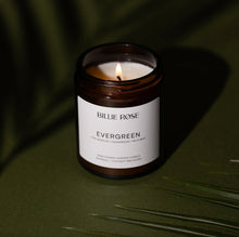 Load image into Gallery viewer, Billie Rose Amber Jar Candle - Evergreen