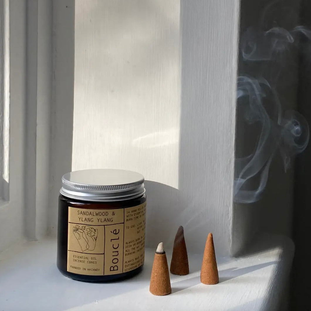 Sandalwood & Ylang Ylang Incense Cones