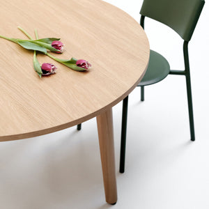 TIPTOE New Modern Round Table | Full Wood