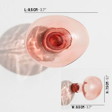 Load image into Gallery viewer, Coral Glass Bubble Coat Hook