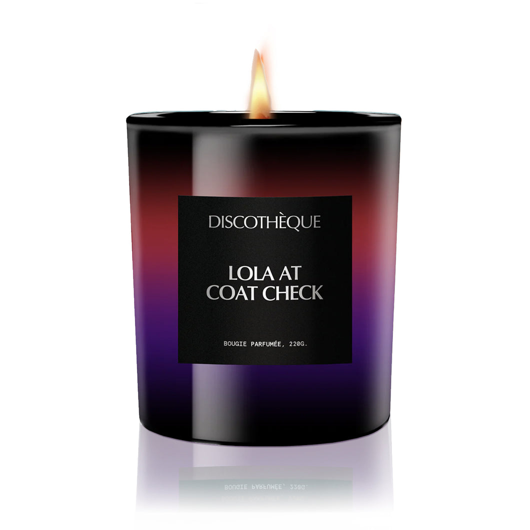 Discothèque Lola At The Coat Check Candle