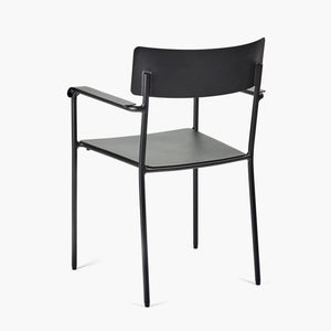 August Outdoor Dining Chair With Arms