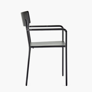 August Outdoor Dining Chair With Arms