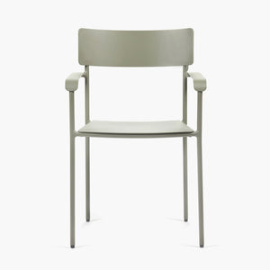 August Outdoor Dining Chair With Arms