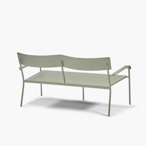 August Two Seat Outdoor Bench