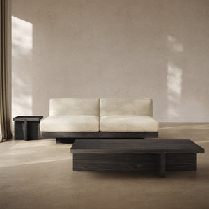 Rudolph Rectangular Black Coffee Table
