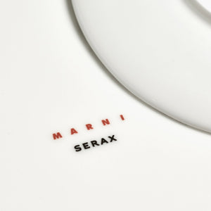 Marni Midnight Flowers Large Serving Bowl - Anemone Milk