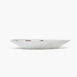 Marni Midnight Flowers Deep Plate - Dark Viola
